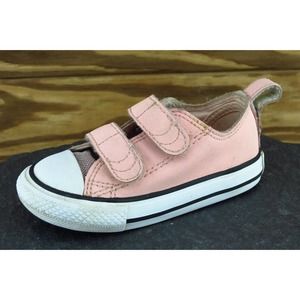 Converse All Star‎ Toddler Girls 5 Medium Pink Low Top Leather